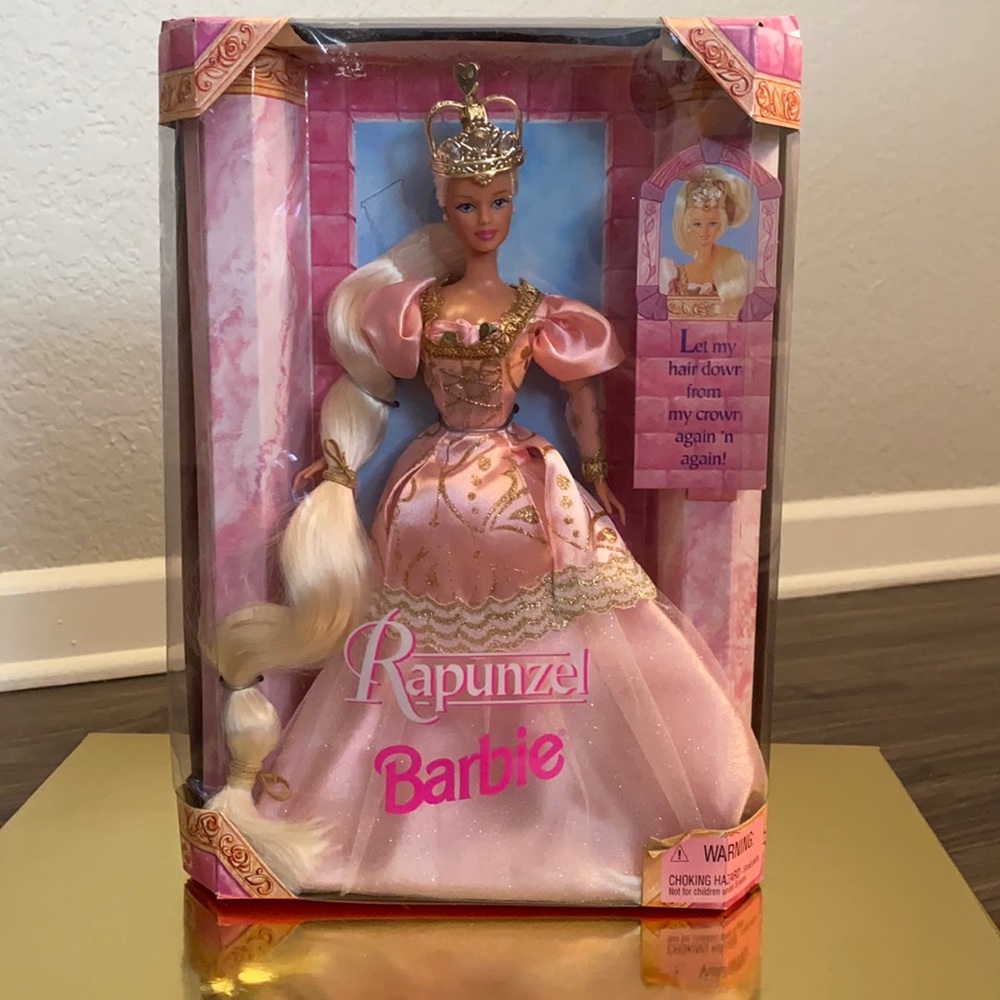 Barbie- Rapunzel Barbie 1997 New In Box